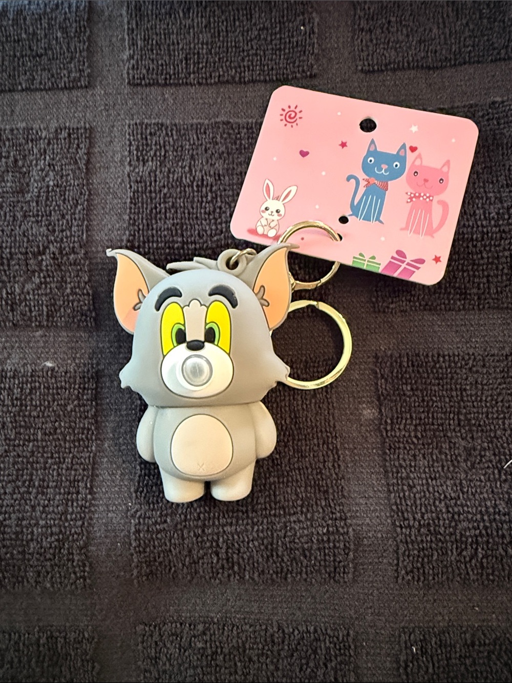 Tom the cat keychain